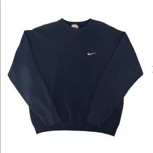 Vintage 90's Nike Sweatshirt Mini Swoosh